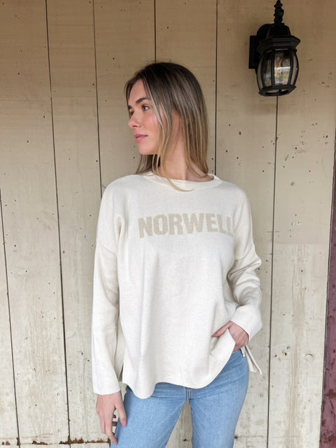 Norwell Everyday Relaxed Sweater -Natural/Camel