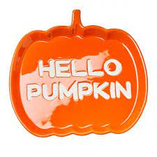 Pumpkin Appetizer Plate