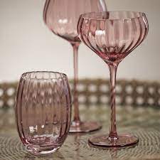 Madeleine Colored Stemless Wine Glass