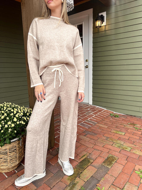 Cozy Combo Set Sweater Oatmeal