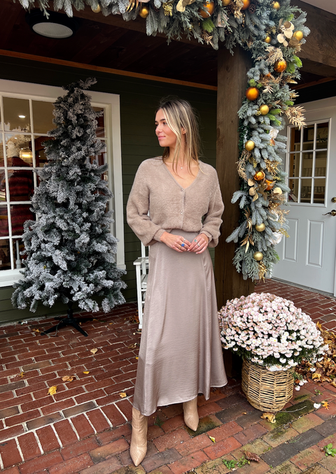 Northpointe Midi Skirt- Moonlight