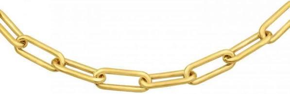 Gold Oval Chain 3.5mm, 18&