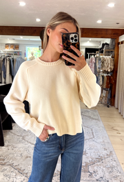 Spring Street Pullover - Banana Cream