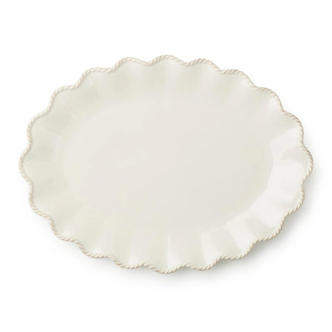 Heritage Oval Platter 16" – Grand Stoneware Statement