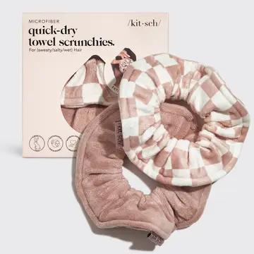 Kitsch Towel Scrunchie 2 Pack