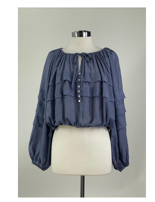 Juliette Top - Midnight Blue