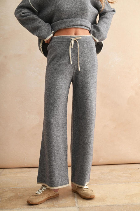 Cozy Combo Set Pant Grey