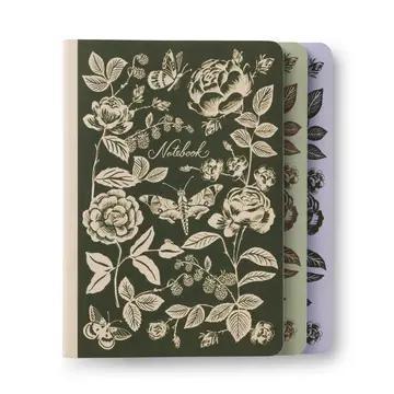English Rose Notebook Assorted Set of 3