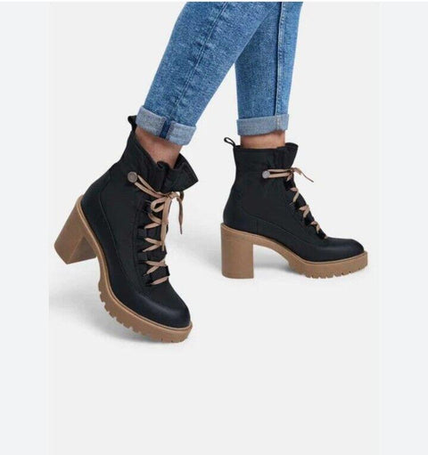 Celida Black Nylon Boot