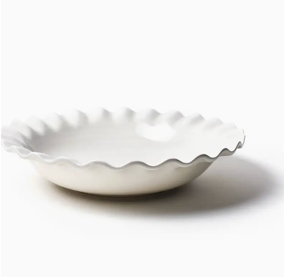 Signature White 13in Ruffle Best Bowl