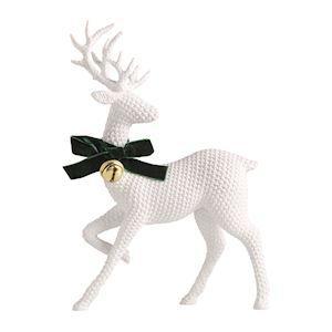 Large Rattan Resin Deer