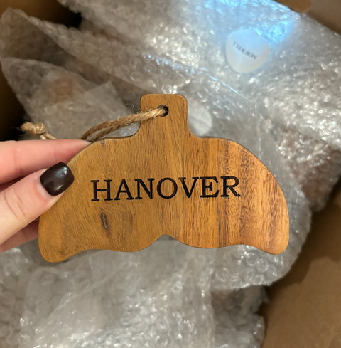 Whale Tale Town Ornament - all towns