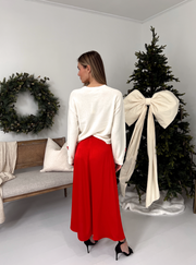 Northpointe Midi Skirt- Red