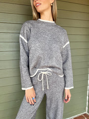 Cozy Combo Set Pant Grey