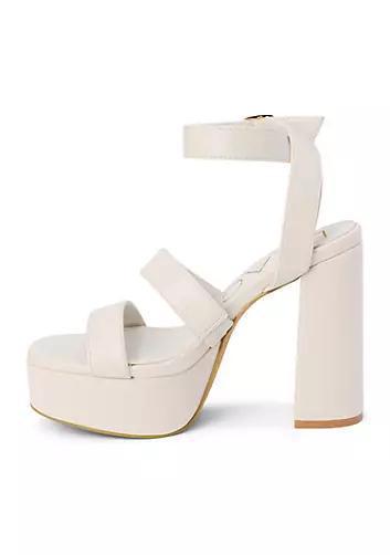 Savage Bone Beach Platform Heel