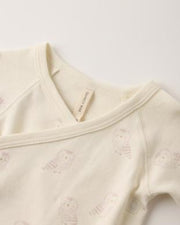 Snow Owls Side Snap Bodysuit Pant Set