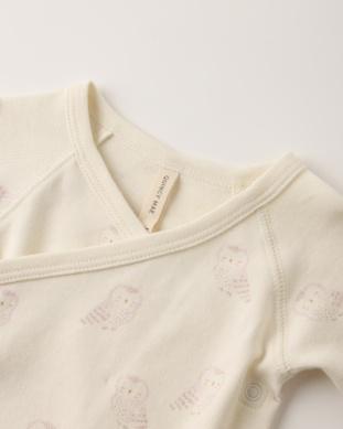 Snow Owls Side Snap Bodysuit Pant Set