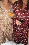 Classic Pj Set - Red Wine
