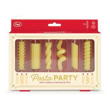Pasta Party Noodle Candles - Set of 6