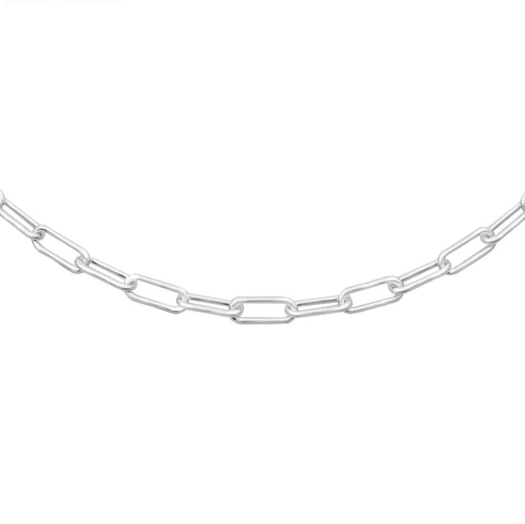 Oval Silver 3.5mm 18&