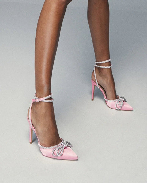 Elope Pink Satin Heel