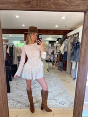 Tabby Lace Mini in Tea