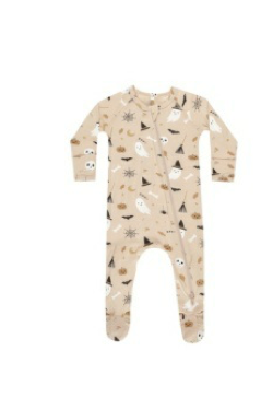BAMBOO ZIP FOOTIE
