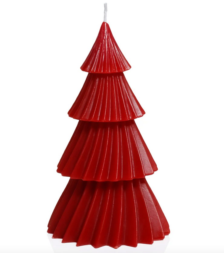 Red Twinkle Tree Candle