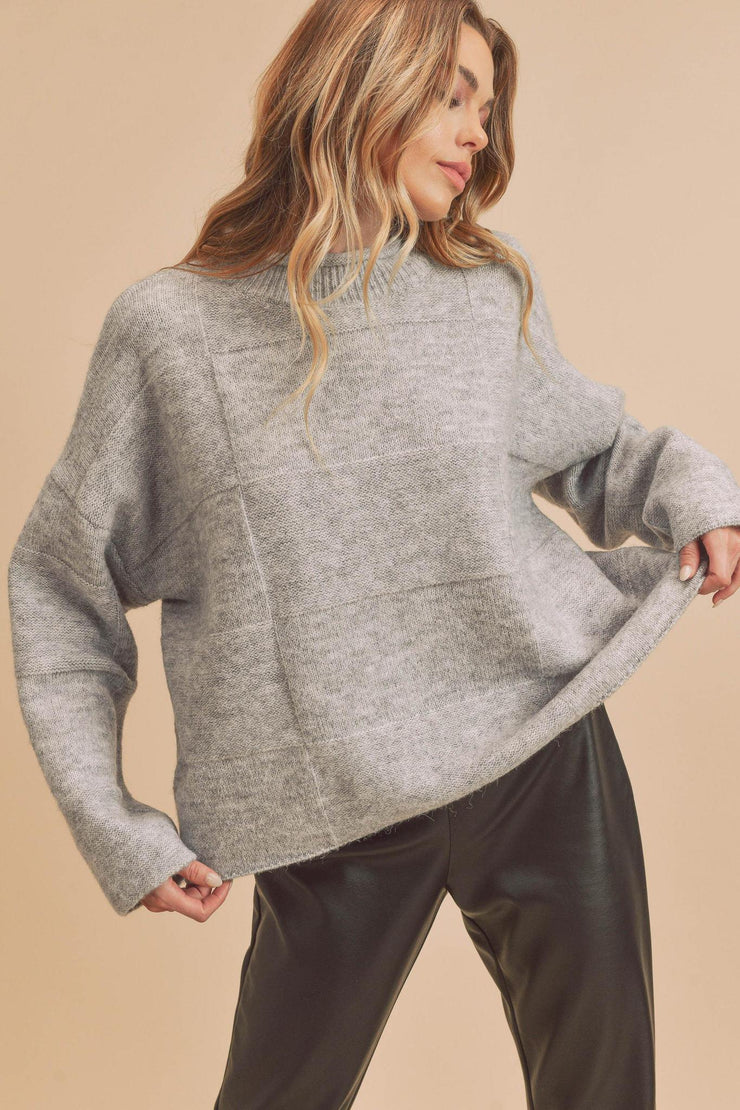 Ryleigh Sweater - Heather Grey