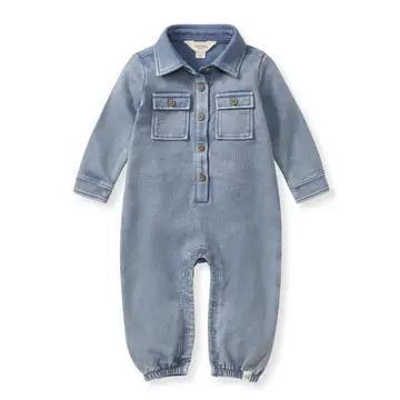Acid Wash Infant Jumpsuit - Flint