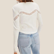 Let's Party Cardi Top - Clean Ivory