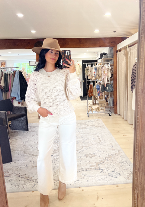 Laurel Canyon Pullover - Natural