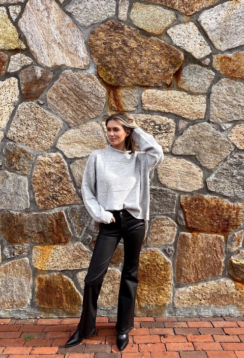 Ryleigh Sweater - Heather Grey