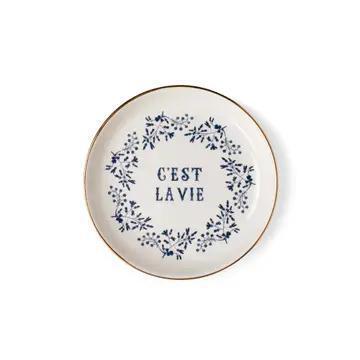 Cest La Vie Memento Small Round Tray