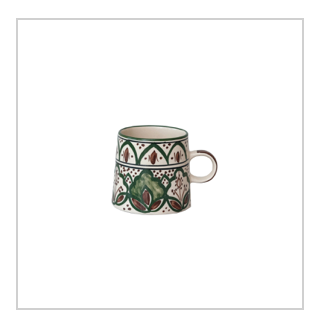 10 oz. Hand-Painted Stoneware Mug