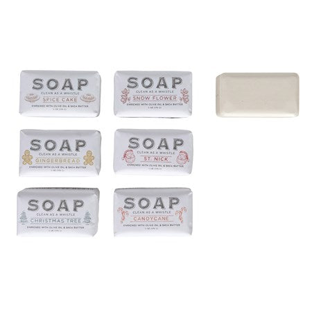 Christmas Tree Scented Olive Oil and Shea Butter Soap