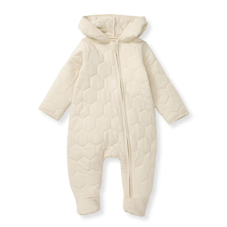 Honeycomb Quilted Bunting - Oat