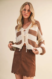 Keep it Cream Combo Sweater