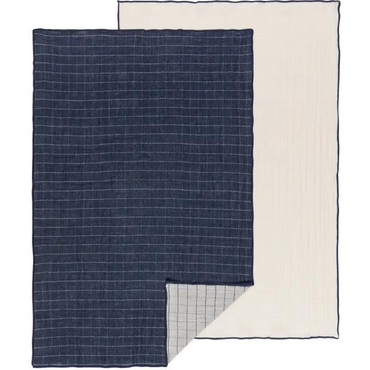 Midnight Double Weave Dishtowels Set of 2