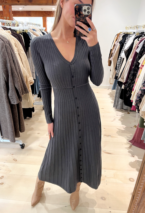 JASPER MIDI SWEATER DRESS