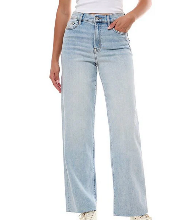 The 9177 Logan high Rise Dad Jean - Light Blue