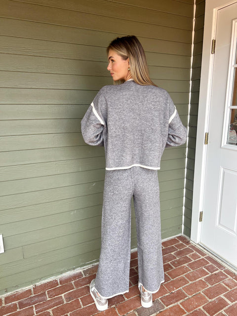Cozy Combo Set Pant Grey