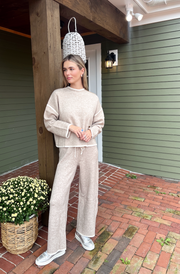 Cozy Combo Set Pant Oatmeal