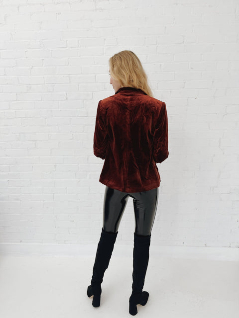 The Velvet Blazer - Amber Rusto