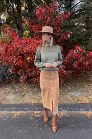 Dayna Turtleneck Sweater - Olive