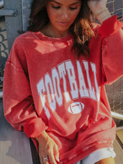 Football Corded Sweatshirt