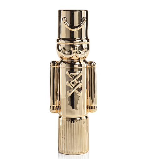 Decorative Ceramic Soldier - Gold - Large