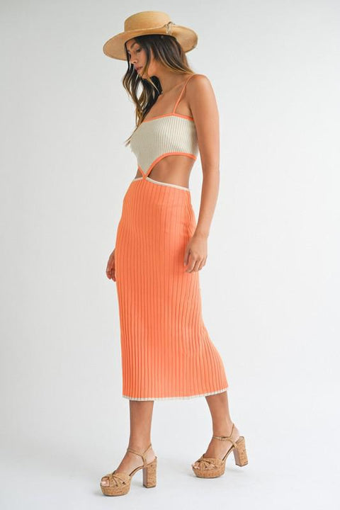 Sun-Set Midi Dress