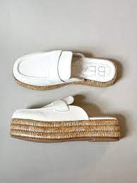 Kelly Wren Bone Leather Mule