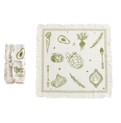 Veggie Linen Napkins